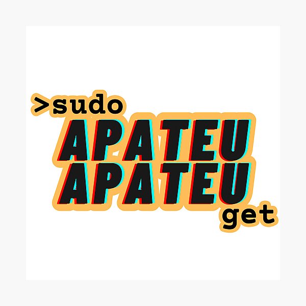 Item preview, Sudo apateu apateu designed and sold by stableImaginarium.