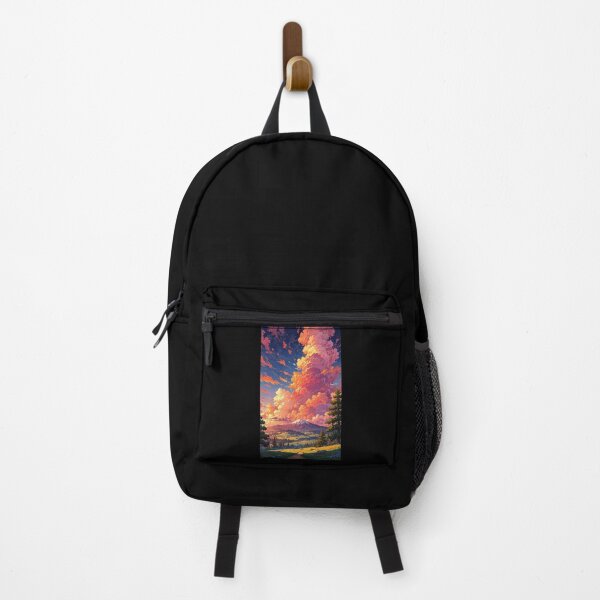 Item preview, Mountain landscape in anime style. designed and sold by ArtCraftLab.