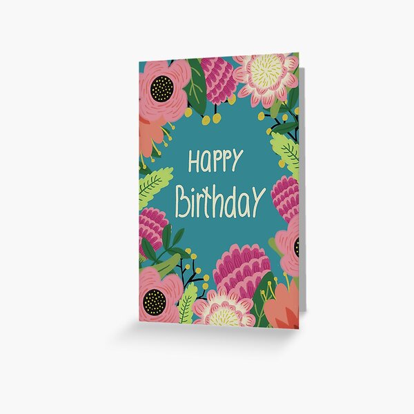 Aperçu de l'œuvre joyeux anniversaire créée et vendue par EveryDayKonfetti.