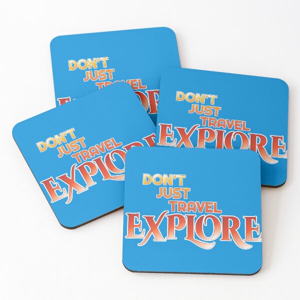 Item preview, Don't Just Travel Explore Love Travel - 2026-04-A designed and sold by Harlake.