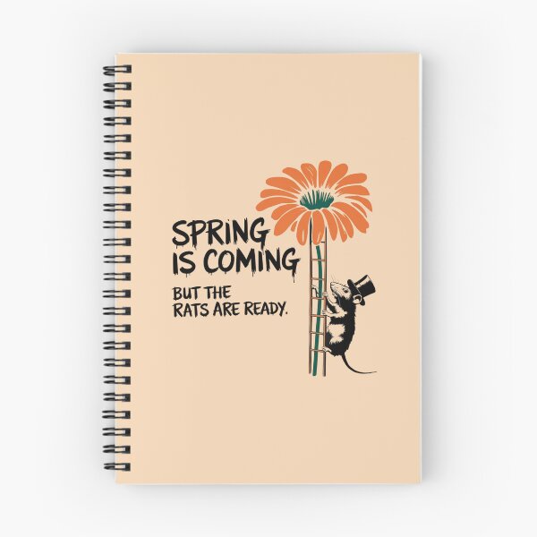 Item preview, Banksy Rat - The Spring is coming but the rats are ready designed and sold by 123ks.