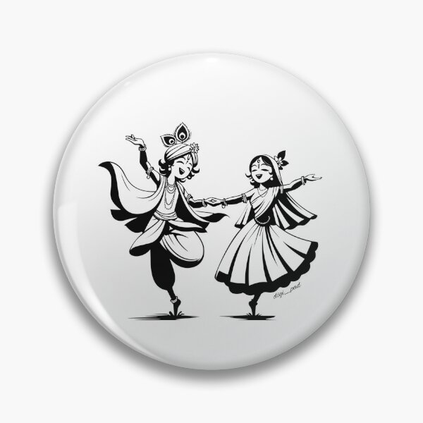 Item preview, Radha Krishna designed and sold by AyushkaAgarwal.