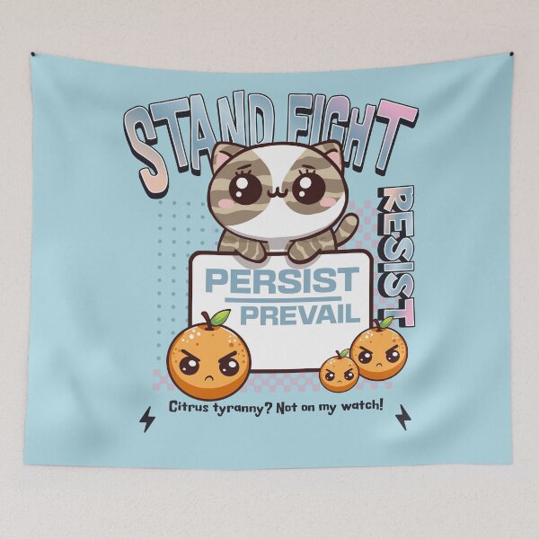 Item preview, Resist Persist Prevail designed and sold by BaffledSnout.