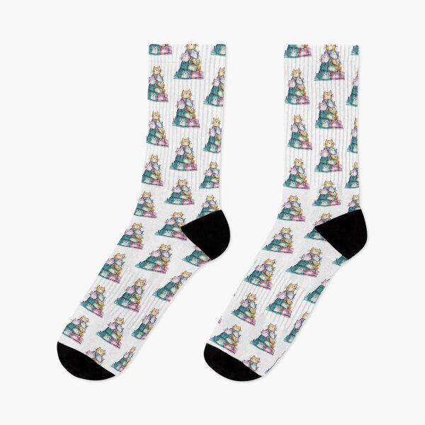 Item preview, Modern Trendy Colorful Watercolor Stack Cat  designed and sold by SOUFIANE1991.