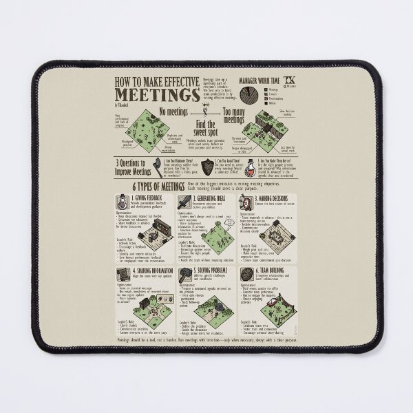 Item preview, How to Make Effective Meetings (TKsuited) designed and sold by TKsuited.