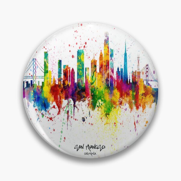 Item preview, San Francisco's colorful designed and sold by DiasseDesign.