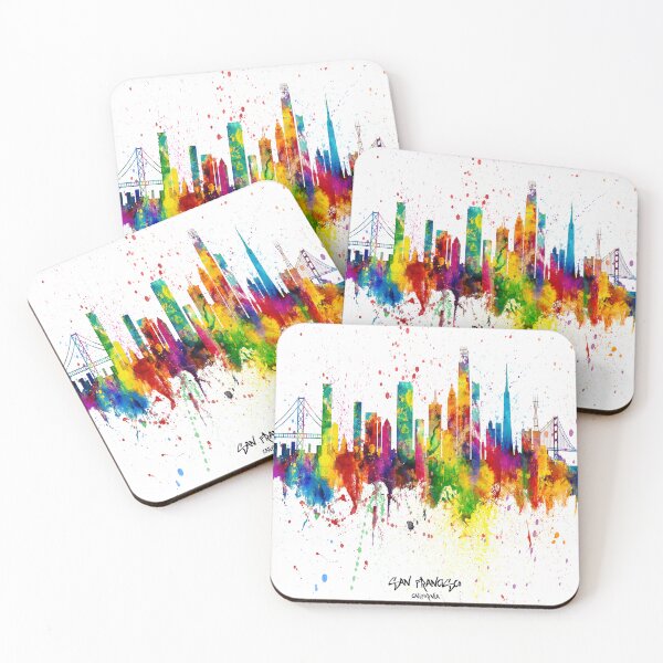 Item preview, San Francisco's colorful designed and sold by DiasseDesign.