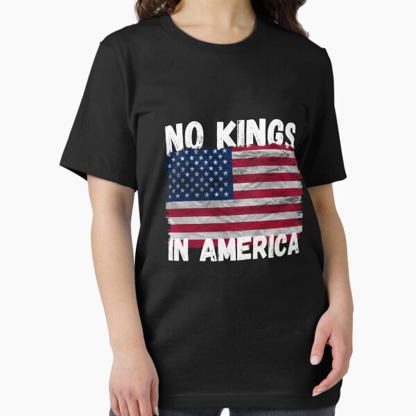 Item preview, No Kings in America, USA Flag, Freedom designed and sold by DARK_NOVA.