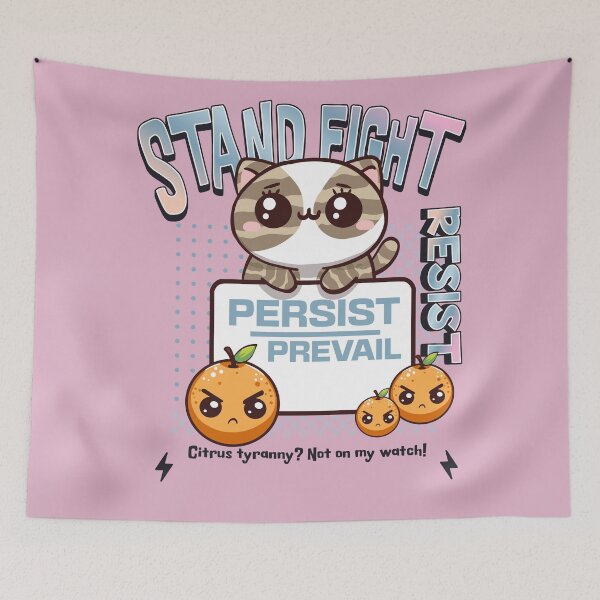 Item preview, Resist Persist Prevail designed and sold by BaffledSnout.