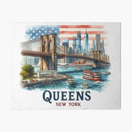 Artikel-Vorschau von Queens New York Brücke, designt und verkauft von HaydenMillepied.