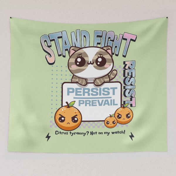 Item preview, Resist Persist Prevail designed and sold by BaffledSnout.