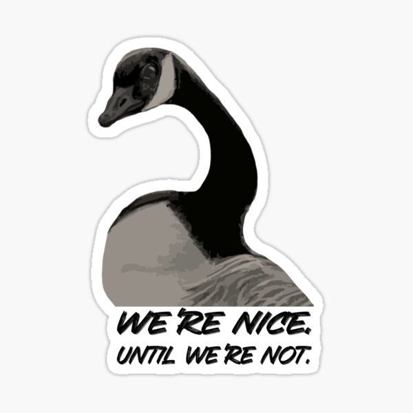 Item preview, Unapologetic Canadian Goose designed and sold by Silvered-Wings.