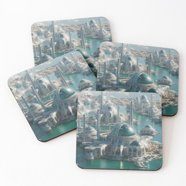Item preview, Ocean Metropolis:A Futuristic Utopia designed and sold by Spiritveil.
