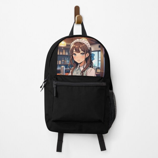Item preview, Anime Girl Waitress designed and sold by ArtCraftLab.