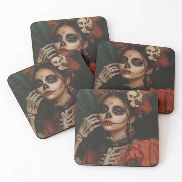 Item preview, Matilda - Dia de muertos / day of the dead designed and sold by Retrorelax.