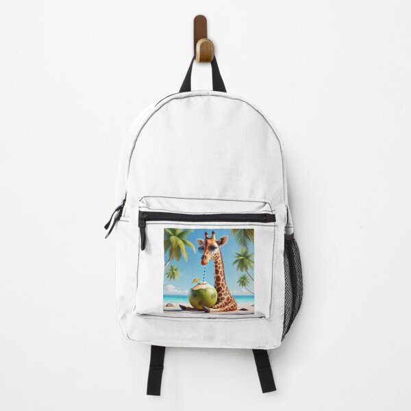 Item preview, Vacation Giraffe - Sipping & Chilling -The Coolest Tourist Ever! designed and sold by La bottega del tempo.