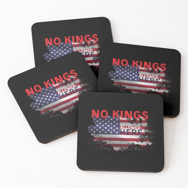 Item preview, No Kings Allowed – American Freedom Statement designed and sold by DARK_NOVA.