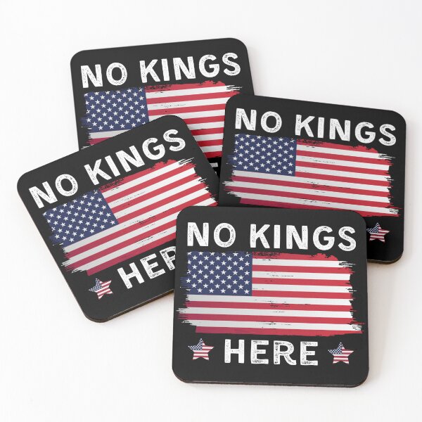 Item preview, No Kings Here – American Independence designed and sold by DARK_NOVA.