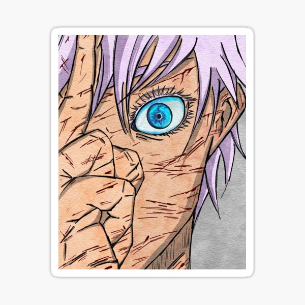 Item preview, Gojo Satoru Zoomed In designed and sold by In’eiSketch.