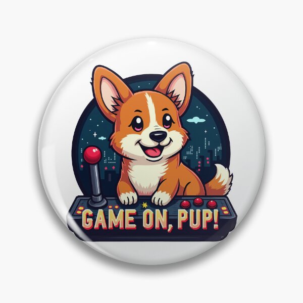 Item preview, Game On, Pup! Corgi designed and sold by zoughlal.