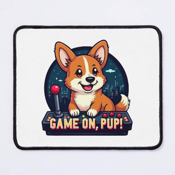 Item preview, Game On, Pup! Corgi designed and sold by zoughlal.