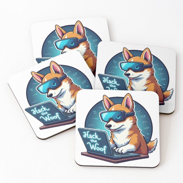 Item preview, Hack the Woof Corgi designed and sold by zoughlal.
