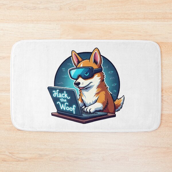 Item preview, Hack the Woof Corgi designed and sold by zoughlal.