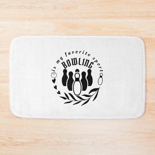 Item preview, Bowling Love & Leafy Lane Sport Art designed and sold by Zakrytos ★★★★★.