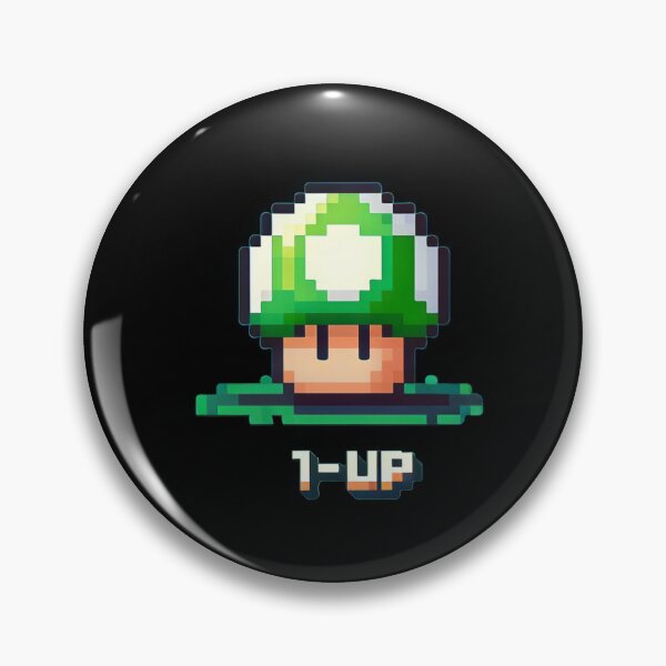 Item preview, 8 Bit 1up Mushroom design art designed and sold by tonylau81.
