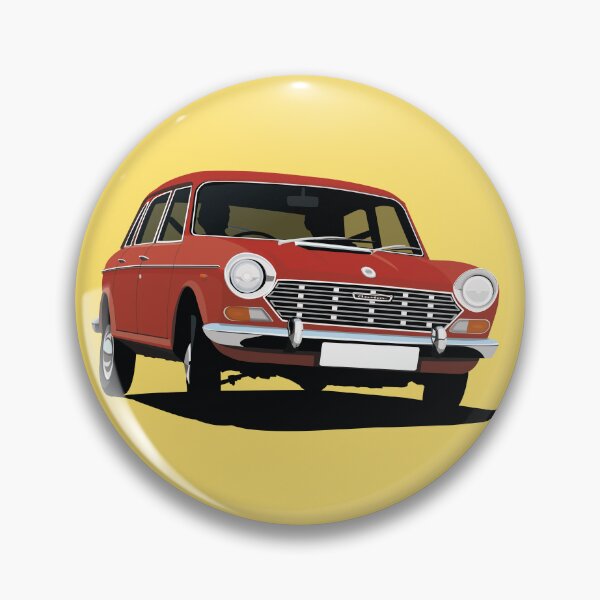 Item preview, Austin 1800 / 2200 (ADO17 or Landcrab) illustration - red designed and sold by knappidesign.