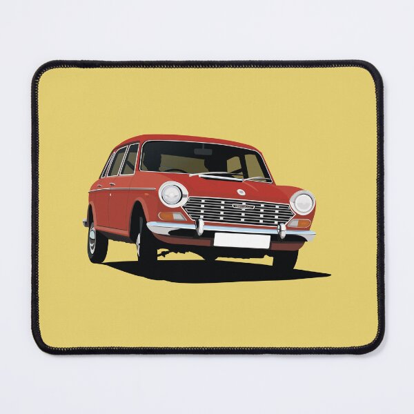 Item preview, Austin 1800 / 2200 (ADO17 or Landcrab) illustration - red designed and sold by knappidesign.