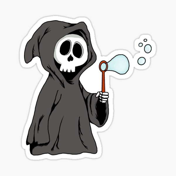 Artikel-Vorschau von Sogar der Tod liebt Seifenblasen, designt und verkauft von Onehappyhook.