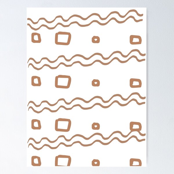 Item preview, Brown doodles  designed and sold by Bibi-Designs.