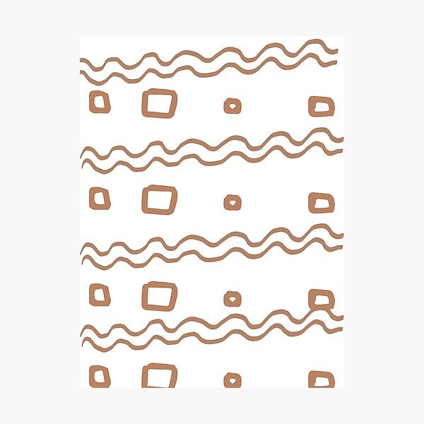 Item preview, Brown doodles  designed and sold by Bibi-Designs.