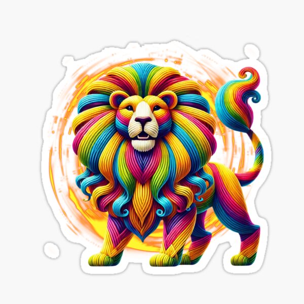 Item preview, Rainbow Lion designed and sold by OjungfamilyDS.