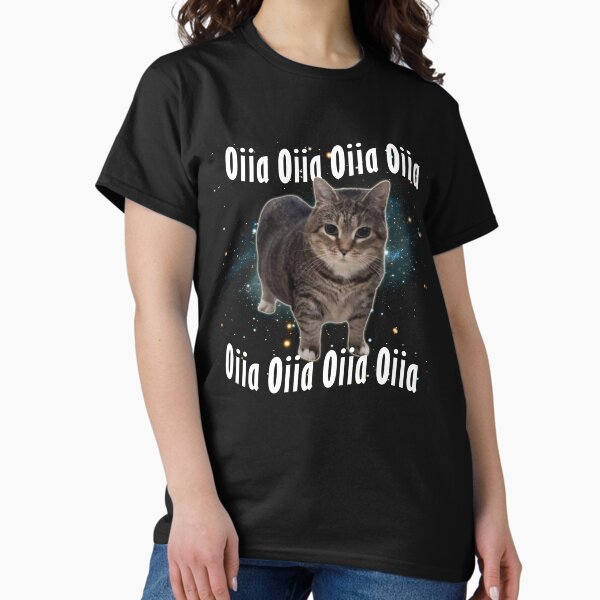 Item preview, Oiia Oiia Cat Meme Cat Shirt for Cat Lovers designed and sold by quotes-print.