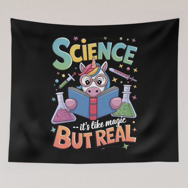 Item preview, Funny Science Is Like Magic But Real Unicorn Funny Science designed and sold by aidenpier.