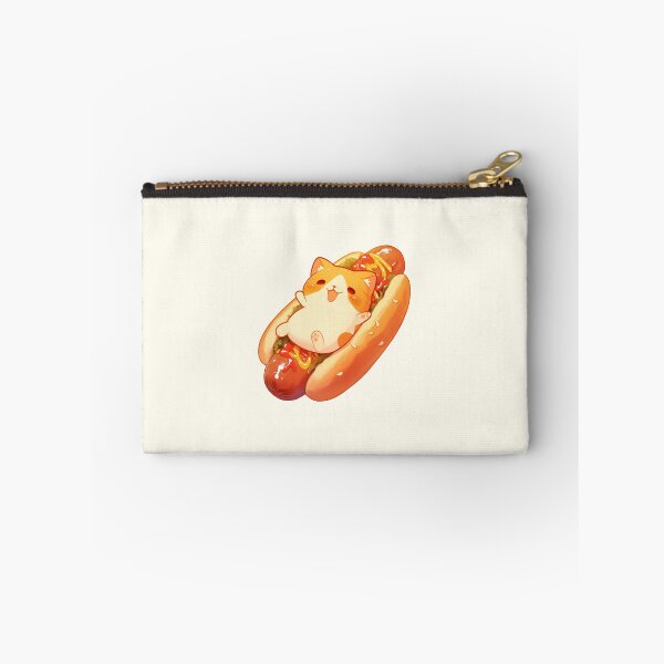 Item preview, Cat and Hotdog designed and sold by NikoNekoDesigns.