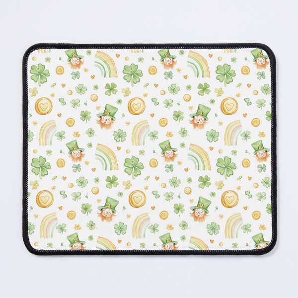 Item preview, watercolour st patrick's day celebration pattern designed and sold by PoppyLaneStudio.