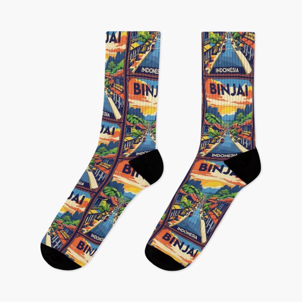 Item preview, Binjai Indonesia Vintage Travel Tourism designed and sold by TravelersGems.