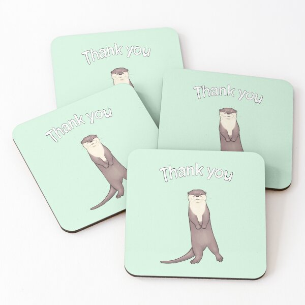 Item preview, Thank you otter designed and sold by OTTERFAMILY.