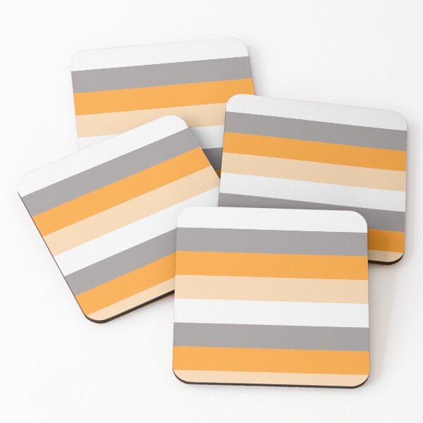 Item preview, Horizontal stripes | Orange stripes | Gray stripes | White stripes designed and sold by dfly-creations.