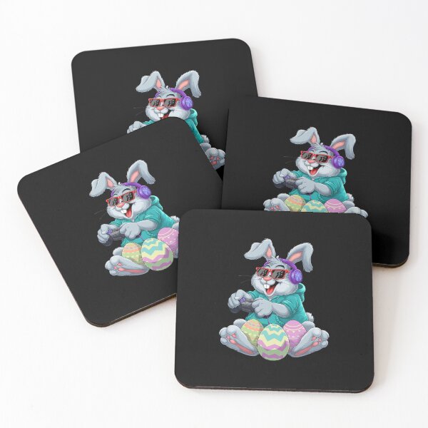 Item preview, Easter Day Rabbit Gamer Funny Video Games Boys Kids Bunny  designed and sold by diyoor.
