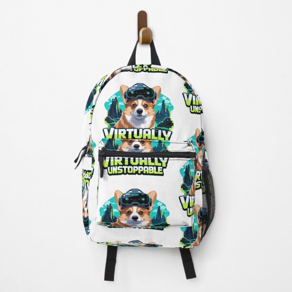 Item preview, Virtually Unstoppable Corgi designed and sold by zoughlal.