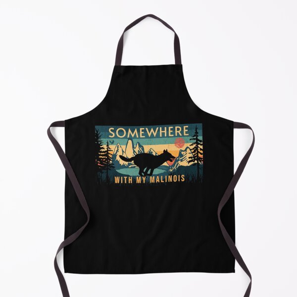 Item preview, Somewhere With My Malinois Vintage Hiking Gift designed and sold by Guarddogdrive.