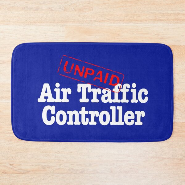 Item preview, Unpaid Air Traffic Controller- white text designed and sold by AdventuresOy.