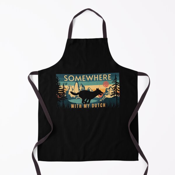 Item preview, Somewhere With My Dutch Shepherd Vintage Hiking Gift designed and sold by Guarddogdrive.