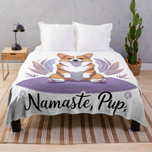 Item preview, Namaste, Pup Corgi designed and sold by zoughlal.