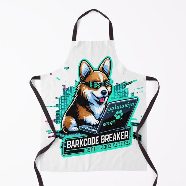 Item preview, Barkcode Breaker Corgi designed and sold by zoughlal.
