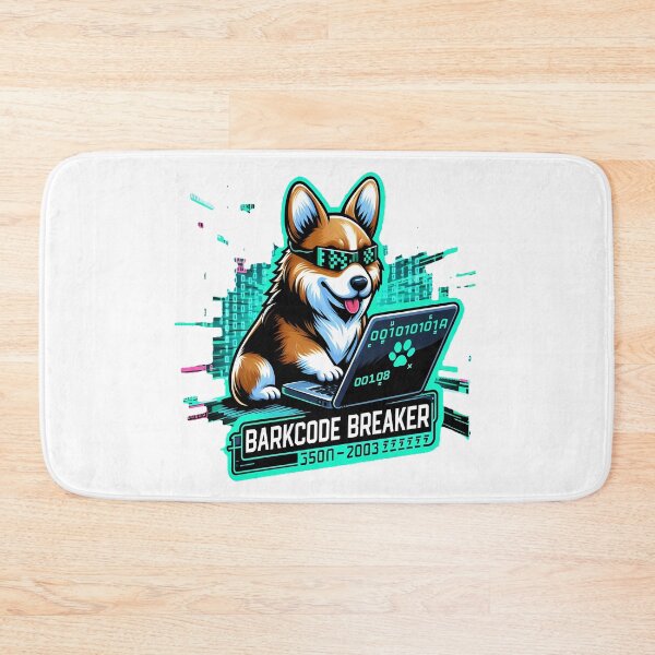 Item preview, Barkcode Breaker Corgi designed and sold by zoughlal.